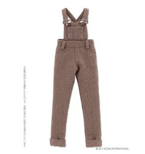 Salopette Pants (Dark Brown), Azone, Accessories, 1/6, 4582119988227